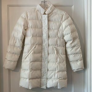 Copper Key girls white puffer coat